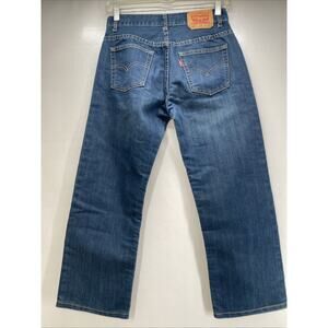 Levi’s 505 Stretch Denim Blue Jeans Boys Hemmed 14 Regular 27x23 Actual Size